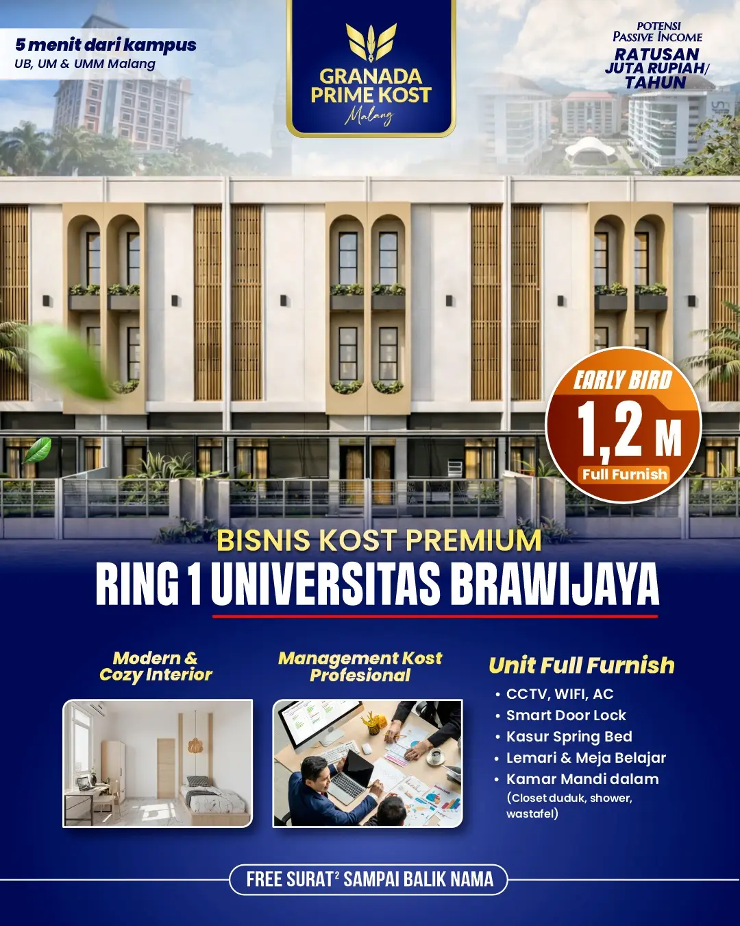 granada prime kost malang
